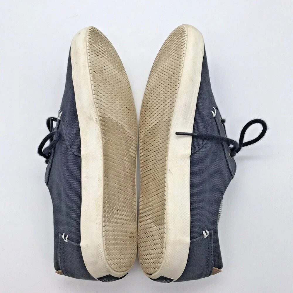 Sperry Top Sider Bodie Boat or Deck Shoes Men's 6M Lace Up Blue Canvas Sneaker